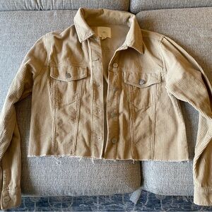 Tan Corduroy Jacket